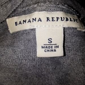 Banana republic grey button up cardigan